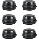 6 pi�ces cache bouton cuisini�re, protection gaziniere, bouton de s�curit� four, gaz couverture de bouton, ...
