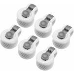 Deesse shop - 6 pi�ces clips de housse de couette sans �pingles attaches de couette antid�rapantes garder ...