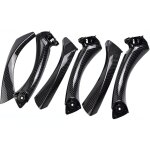 6 pi�ces fibre de carbone poign�e porte int�rieure porte pour bmw e90 e91 poign�e de porte int�rieure ...