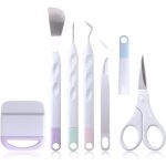 6 pi�ces outils de d�sherbage en vinyle accessoirespour vinyle auto - adh�sif, silhouette, htv, cam�es, ...