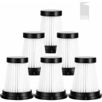 6 pi�ces de rechange de filtre hepa et 1 pi�ce de brosse de nettoyage pour moosoo k12, k12 pro, k13 aspirateur ...
