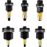 6 pi�ces riveteuse pneumatique kit de mandrin, pince � insert filet�, riveteuse manuelle, adaptateur ...