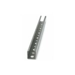 Index - 6 rails, guides perfors inox a2 28 x 30 x 1, 50 x 2000 mm - gpi283015