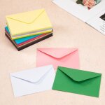 60 enveloppes en carton color� ? enveloppe color�e moyenne ? 20 couleurs ? id�ales pour les cartes cadeaux, ...