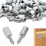 60 pi�ces taquet etagere, support �tag�re, consoles pour �tag�res pour biblioth�que, armoire, meubles ...