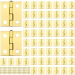 60pcs charniere miniature mini charni�res laiton mini charni�res pour miniature petites charni�res pour ...