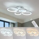 Comely 60w plafonnier led moderne salon, moderne métal acrylique lampe de plafond avec télécommande et ... Comely 60w plafonnier led moderne salon, moderne métal acrylique lampe de plafond avec télécommande et ...