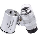 60x mini loupe led uv bijoutier lumineux