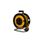 Stanley - 6370 - enrouleur prolongateur 25m h05vv - f 31. 5 mm2 - ip44 - quip d'un disjoncteur thermique ...
