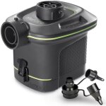 66638 gonfleur a' batterie (type c non inclus) capacite' de 420 l / min avec 3 re'ducteurs pour gonfler ...