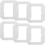 6pcs cleaning cloth for ecovacs winbot mini, w - cc02 - 0012 robot vacuum cleaner spare part, replacement ...