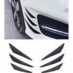 6pcs spoiler c�t� voiture, aileron avant de voiture, ailerons universels pour pare - chocs avant de voiture, ...