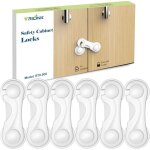 6pi�ce(blanc)securite placard enfant , bloque porte b�b�, s�curit� placard b�b�, protection bebe pour ...