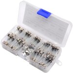 6x30mm fusibles en verre � soufflage rapide fusibles � tube de verre de voiture � soufflage rapide kit ...