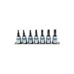7 douilles torx t - star mâle 6 pans 3 / 8'' - bgs technic 7 douilles torx t - star mâle 6 pans 3 / 8'' - bgs technic