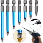 7 pcs magn�tiques tige hexagonale antid�rapante foret anti - d�rapant magn�tique l�ger durable pour tournevis ...