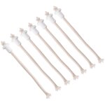 7 pi�ces porte - bougies en c�ramique pour lampe � huile, bouteille de vin et torche, m�che k�ros�ne ...