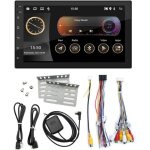 7 pouces 2 + 32g voiture �cran tactile radio ips android auto carplay universel st�r�o lecteur multim�dia ...