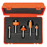 700. 005. 02 coffret 5 fraises profilees hm dr s=6