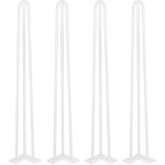 71 cm de haut pieds de table en �pingle � cheveux avec 3 tiges robustes pieds de meubles cr�er table, ...