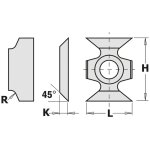 790. 162. 00 r2 couteau  affter (16x22x5) hw - k1920