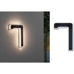 Paulmann - 79848 eclairage solaire pour numro de maison 0. 20 w blanc chaud noir