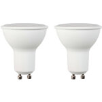 7hsevenon - lot 2 ampoules led spot gu10 8w equi. 60w equi. 60w 700lm 6000k 25000h premium