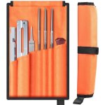 7pices affuteuse de trononneuse, chane afftage avec 5 / 32 3 / 16 7 / 32 lime ronde, guide, lime ...