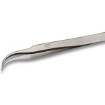 Weller erem � - 7sa pince brucelle de pr�cision 1 pi�ce pointue, courb�e, fine 120 mm