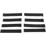 8 bandes de manche � crochet et boucle pour maillots sportifs football softball