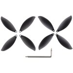 8 h�lices ccw / cw pour drone parrot anafi, pi�ces de rechange pour quadricopt�re rc, accessoire de vol ...