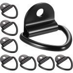 8 pcsanneaux d'arrimage en d, anneaux arrimage, remorque d'anneau montage crochet arrimage en d de fixation ...