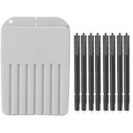 8 pi�ces / bo�te 1. 2mm protections auditives anti - cire filtres pour aides auditives accessoire
