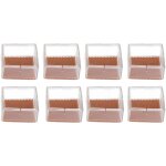 8 pi�ces / ensemble casquettes de chaise en silicone coussinets de pied de table anti - d�rapant couverture ...