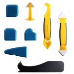 8 pi�ces lisseur joint silicone de lissage outil de calfeutrage coulis, d�corateurs de calfeutrine outil ...