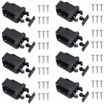 8 pi�ces loquets � lib�ration tactile - loqueteau pousse lache loquets de porte non magn�tiques pour ...