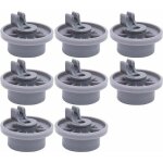 8 roulette pour lave vaisselle siemens bosch beko neff roues panier inf�rieur universel