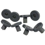 Arthur martin electrolux faure - lot de 8 roulettes panier inferieur pour lave - vaisselle arthur martin, ...