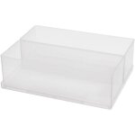 136549 80 2xba7 - 2 godet avec plateau, transparent - raaco