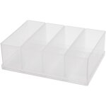 136518 80 4xba8 - 2 godet avec plateau, transparent - raaco