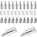 80 pi�ces taquet etagere, support �tag�re bureau de bureau taquet etagere support d'�tag�re, pour armoire, ...