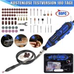 80pcs mini outil rotatif set de polissage drill accessoires ponceuse pour dremel