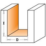 811. 100. 11 hw fraise droite z2 s=6. 35 d=10x20x48 rh
