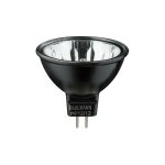Paulmann - 832. 12 ampoule gu5, 3 halogne akzent 12v 2900k - 4000h - aluminium noir