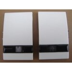 85606 - sagane opalis (blanc) double doigt interrupteur - legrand