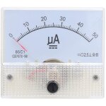 85c1 compteur de courant analogique dc0 - 50ua abs pointeur amp�rem�tre dc 500v pour �quipement �lectrique ...