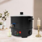 8l fondeur de cire �lectrique plaque de table pot de fonte de cire fondeur de cire 1000w