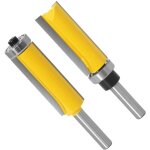8mm shank 2 pi�ces extra long bearing flush trim pattern router bit routeur de garniture affleurante ...