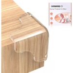 8pcs coin de table protection bebe, protection coin de table transparent, protecteur d'angle de meuble ...