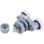 8pcs rouleau porte coulissante, durable en plastique coulissant rouleau douche aurlane salle de bains ...